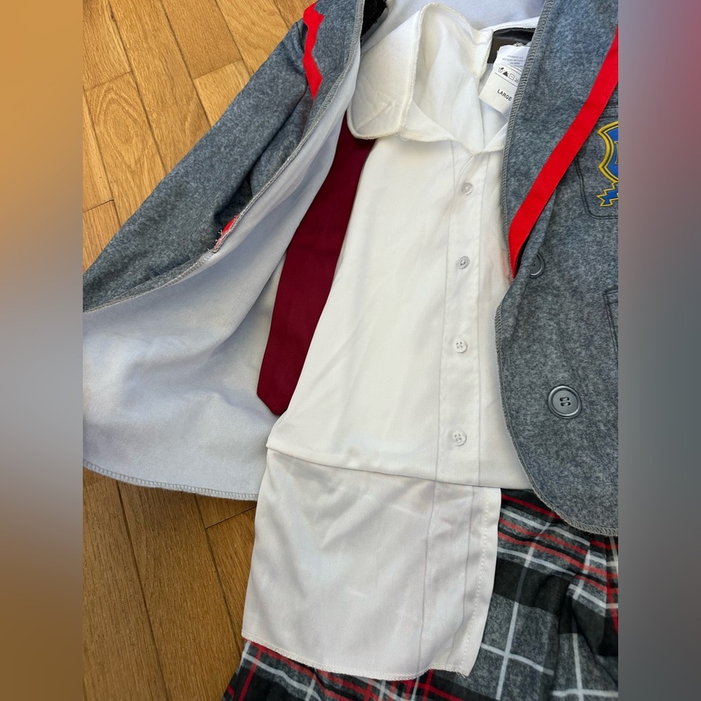 Girl’s BeetleJuice Halloween Costume Size Large - Picture 10 of 14